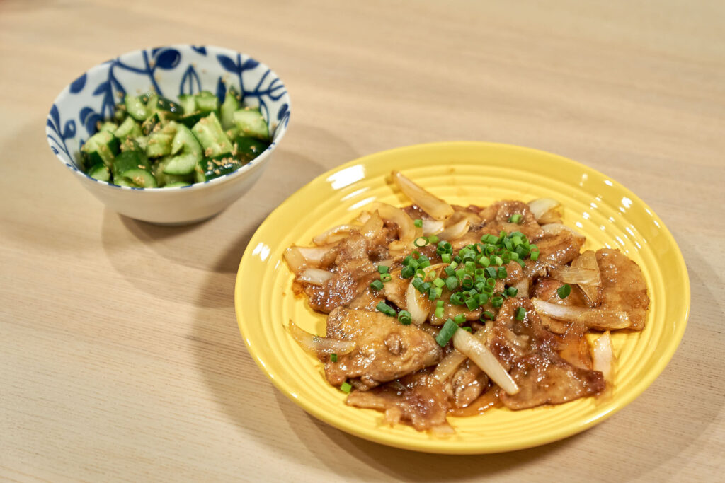 豚肉の生姜焼き